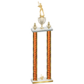 Double Orange Glacier First Place Softball Trophy