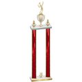 Double Red Glacier Year Tennis Trophy