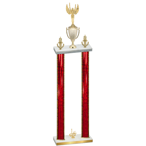 Double Red Glacier First Place Victory Trophy