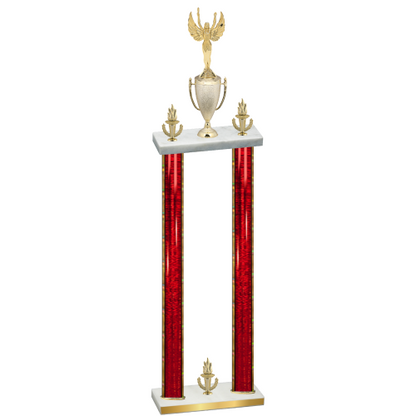 Double Red Glacier Victory Victory Trophy