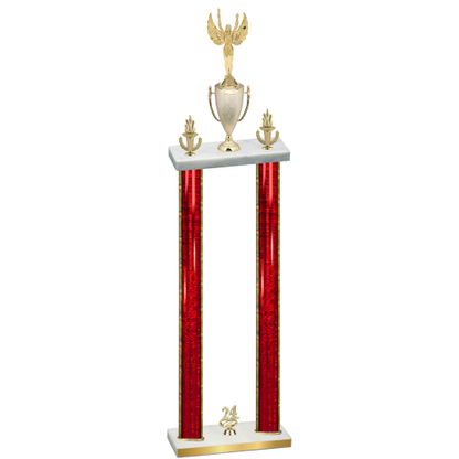 Double Red Glacier Year Victory Trophy