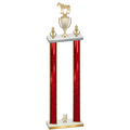 Double Red Glacier Year Horses Trophy