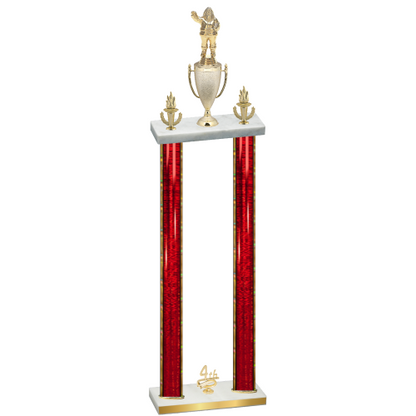 Double Red Glacier Fourth Place Holiday Trophy