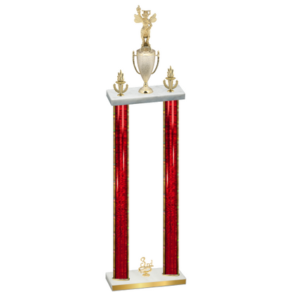Double Red Glacier Third Place Academics Trophy