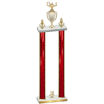Double Red Glacier Year Academics Trophy