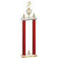 Double Red Carbon Fiber Victory Running Trophy