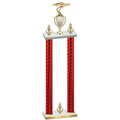 Double Red Carbon Fiber Victory Cars Trophy