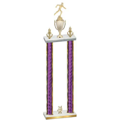 Double Purple Glacier Year Running Trophy