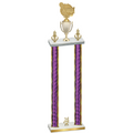 Double Purple Glacier Year Tennis Trophy