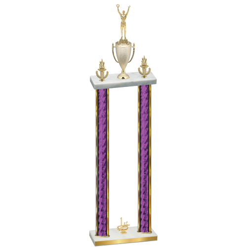Double Purple Glacier First Place Victory Trophy