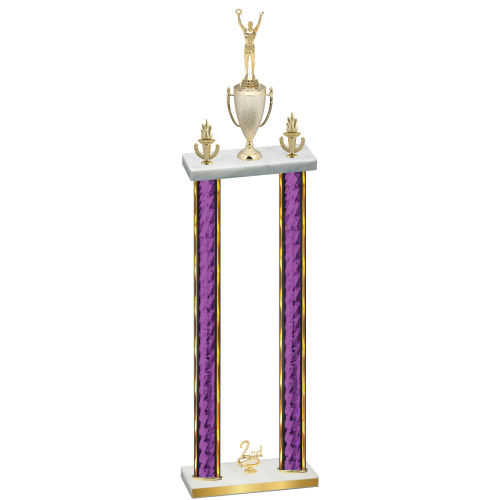 Double Purple Glacier Second Place Victory Trophy
