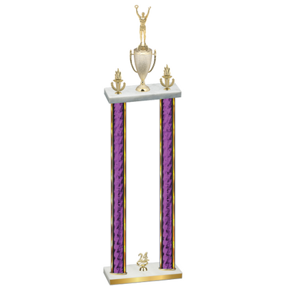 Double Purple Glacier Year Victory Trophy