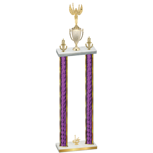Double Purple Glacier First Place Victory Trophy