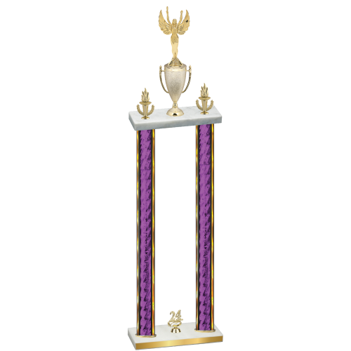 Double Purple Glacier Year Victory Trophy