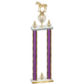 Double Purple Glacier Victory Horses Trophy
