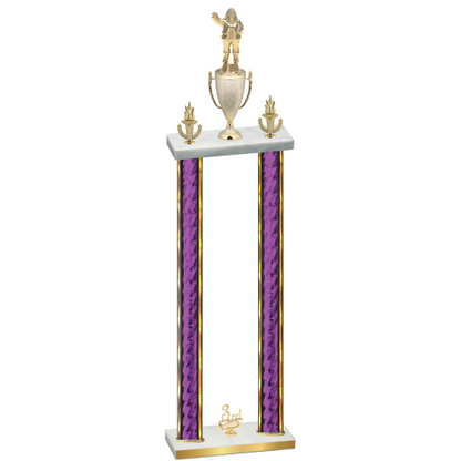 Double Purple Glacier Third Place Holiday Trophy