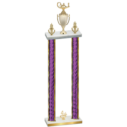 Double Purple Glacier Fourth Place Academics Trophy