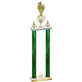 Double Green Glacier Third Place Rugby Trophy