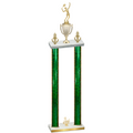 Double Green Glacier Third Place Tennis Trophy