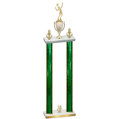 Double Green Glacier Year Tennis Trophy