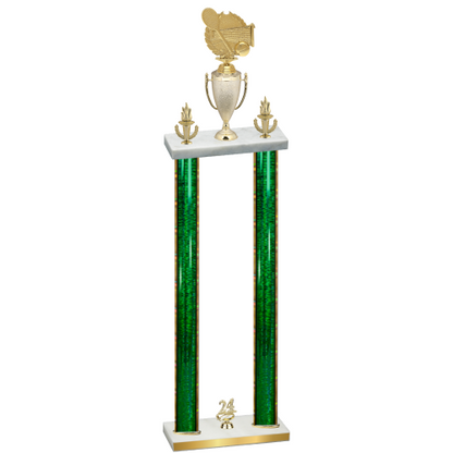 Double Green Glacier Year Tennis Trophy