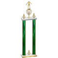 Double Green Glacier Victory Wrestling Trophy