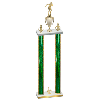 Double Green Glacier First Place Swimming Trophy