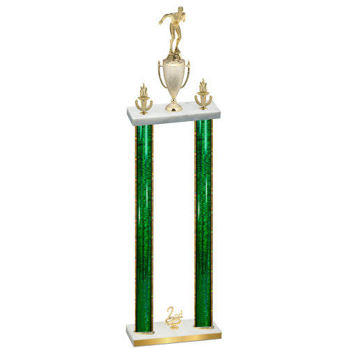 Double Green Glacier Second Place Swimming Trophy