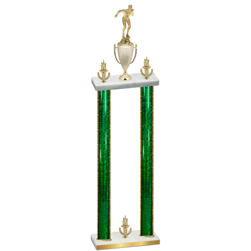 Double Green Glacier Victory Swimming Trophy