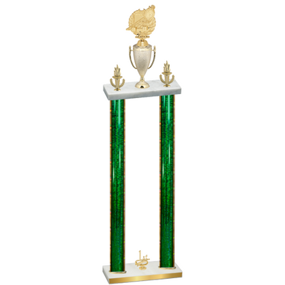Double Green Glacier First Place Swimming Trophy