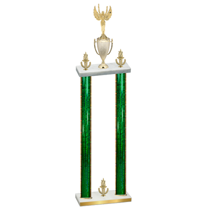 Double Green Glacier Victory Victory Trophy