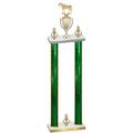 Double Green Glacier Victory Horses Trophy