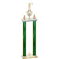 Double Green Glacier Third Place Archery Trophy