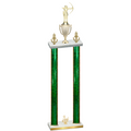 Double Green Glacier Third Place Archery Trophy