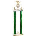 Double Green Glacier Fourth Place Fishing Trophy