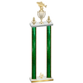 Double Green Glacier Fourth Place Fishing Trophy
