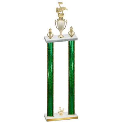 Double Green Glacier Third Place Music Trophy