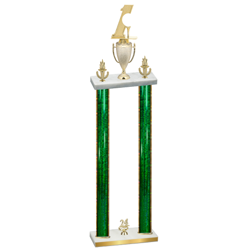 Double Green Glacier Year Golf Trophy