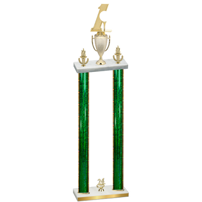 Double Green Glacier Year Golf Trophy