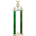 Double Green Glacier Second Place Academics Trophy