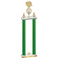 Double Green Carbon Fiber First Place Running Trophy