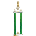 Double Green Carbon Fiber Victory Football Trophy