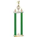 Double Green Carbon Fiber First Place Swimming Trophy