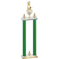 Double Green Carbon Fiber Victory Hockey Trophy