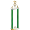 Double Green Carbon Fiber Year Fishing Trophy