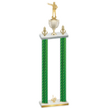 Double Green Carbon Fiber First Place Shooter Trophy