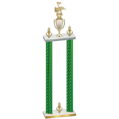Double Green Carbon Fiber Victory Music Trophy