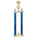 Double Blue Glacier Victory Running Trophy
