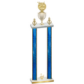 Double Blue Glacier Second Place Bowling Trophy
