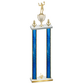 Double Blue Glacier First Place Volleyball Trophy